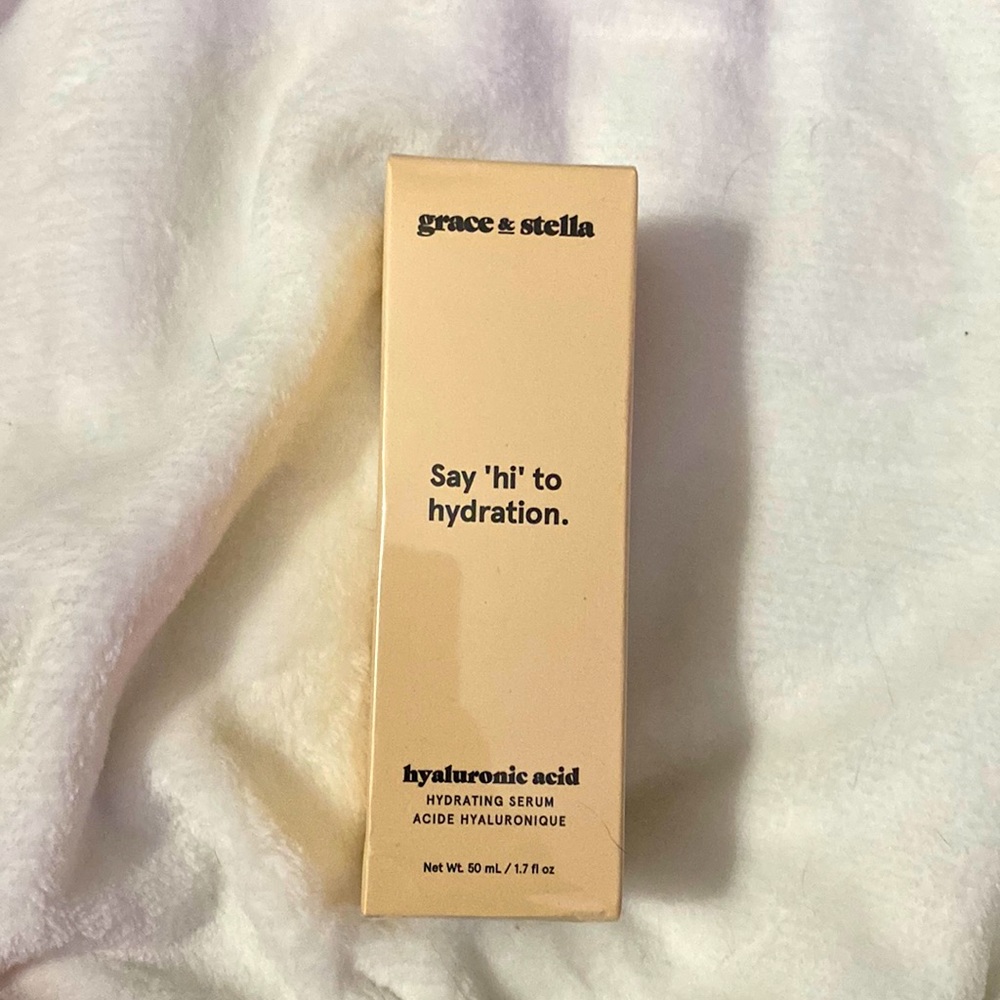 Grace & Stella hyaluronic acid hydrating face serum